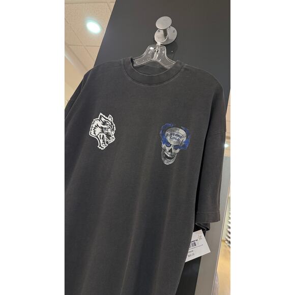 Darc Sport x WWE Stone Cold Steve Austin Oversized Tee Shirt Gray Civil Regime - Picture 5 of 6